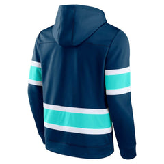 Seattle Kraken Fanatics Powerplay Warrior Pullover Hoodie -  NHL Hoodies
