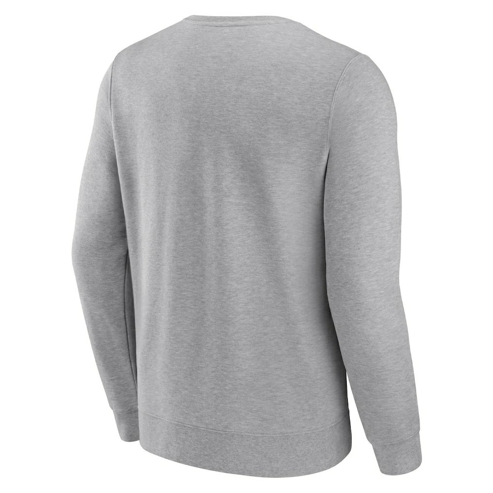 Heathered Gray Chicago Bulls True Classics Vint Pullover Sweatshirt sale | NBA