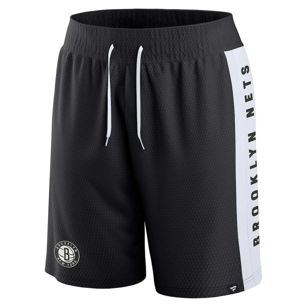 Black Brooklyn Nets Referee Iconic Mesh Shorts | NBA