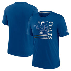 Indianapolis Colts Wordmark Logo Tri-Blend T-Shirt | NFL Sale