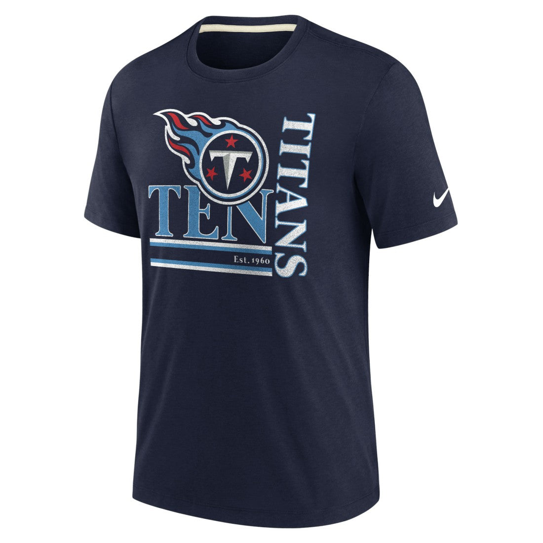 Tennessee Titans Wordmark Logo Tri-Blend T-Shirt | NFL New