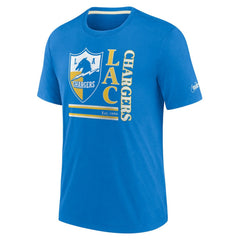 Los Angeles Chargers Wordmark Logo Tri-Blend T-Shirt | NFL Near me