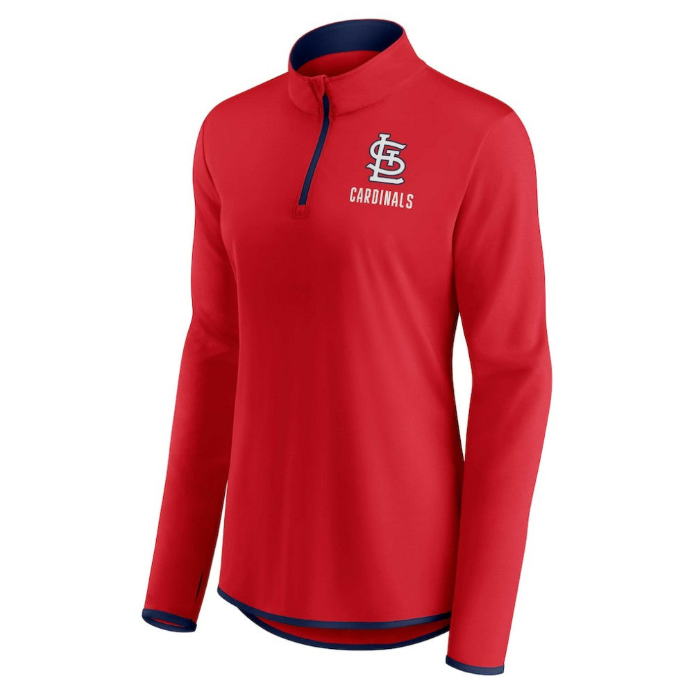 St. Louis Cardinals Fanatics Women's Worth The Drive Quarter-Zip Jacket - MLB Jackets