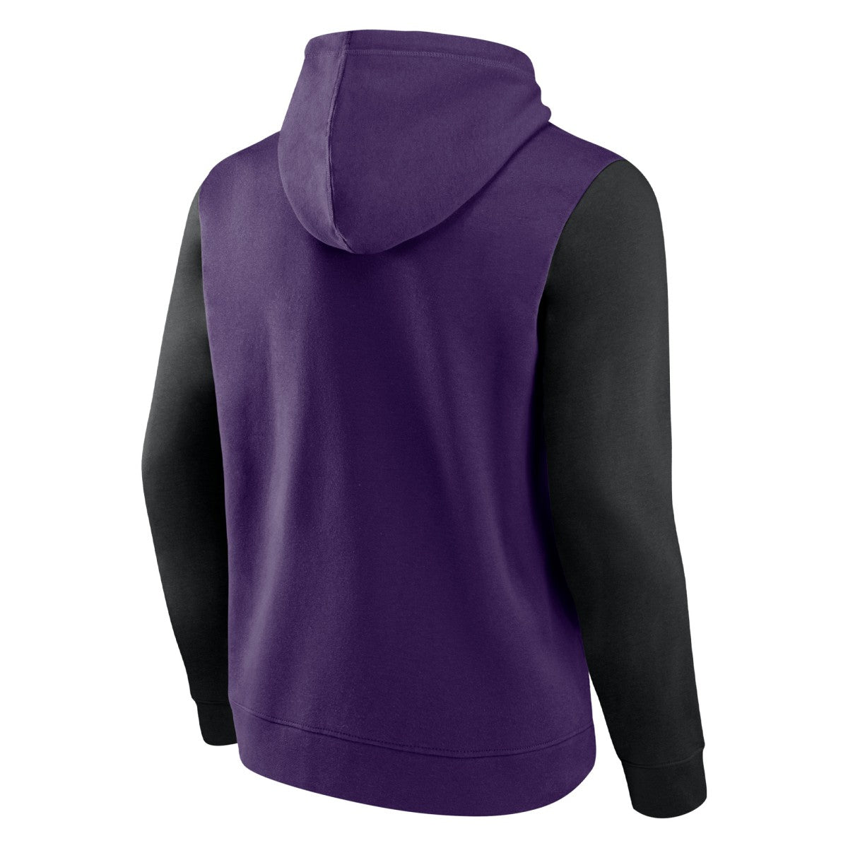 Purple/Black Phoenix Suns Attack Colorblock Pullover Hoodie | NBA