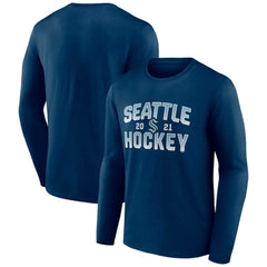 Seattle Kraken Fanatics Skate Or Die Long Sleeve T-Shirt -  NHL T-shirts