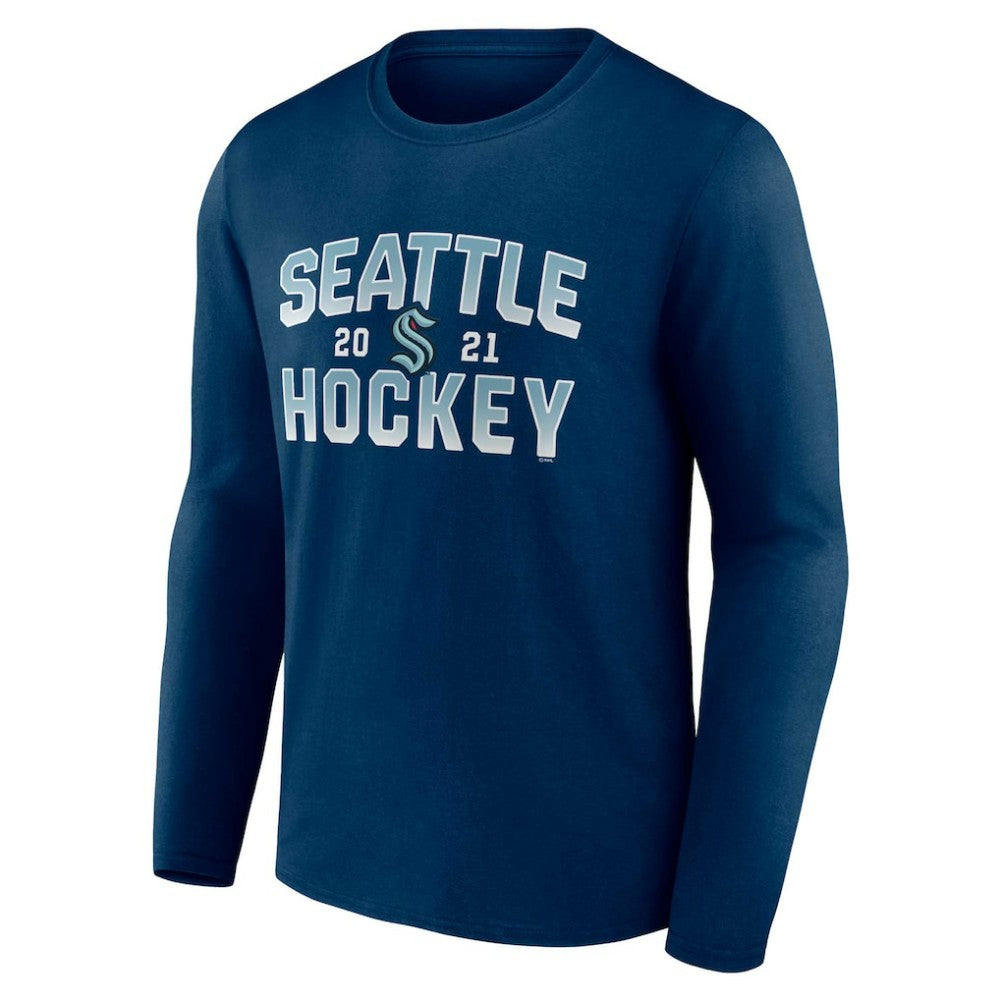 Seattle Kraken Fanatics Skate Or Die Long Sleeve T-Shirt -  NHL T-shirts