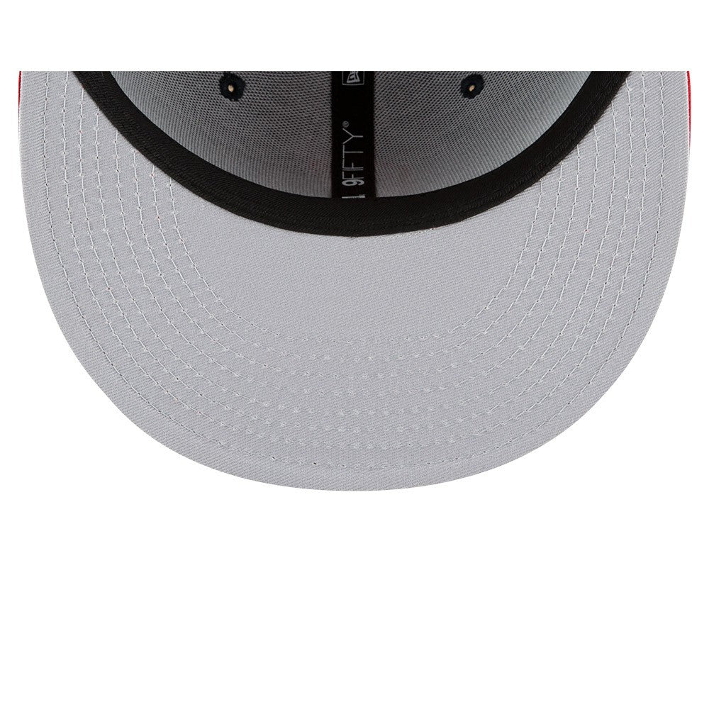 Cleveland Guardians New Era Team Color 9FIFTY Snapback Adjustable Hat - MLB Hats