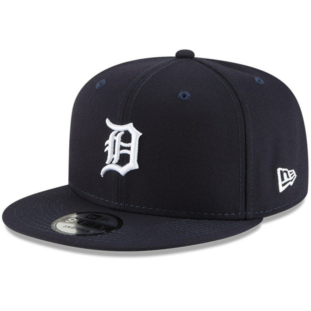 Detroit Tigers New Era Logo Team Color 9FIFTY Snapback Hat - MLB Hats