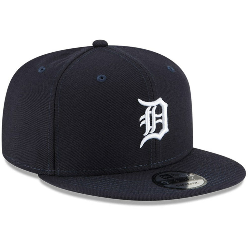 Detroit Tigers New Era Logo Team Color 9FIFTY Snapback Hat - MLB Hats