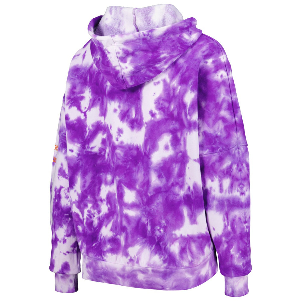 Purple Phoenix Suns Women's Brushed Cotton Tie-Dye Pullover Hoodie | NBA