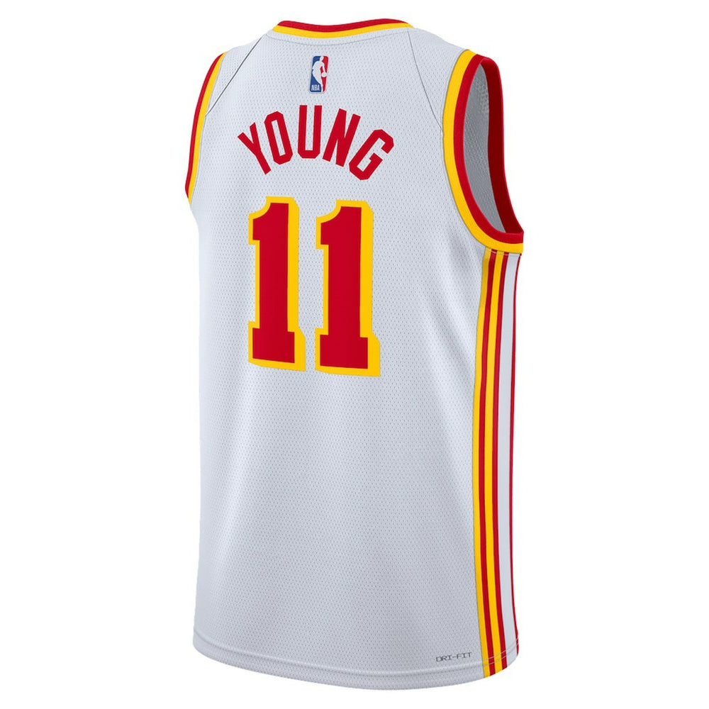 White Trae Young Atlanta Hawks Unisex Swingman Jersey | NBA