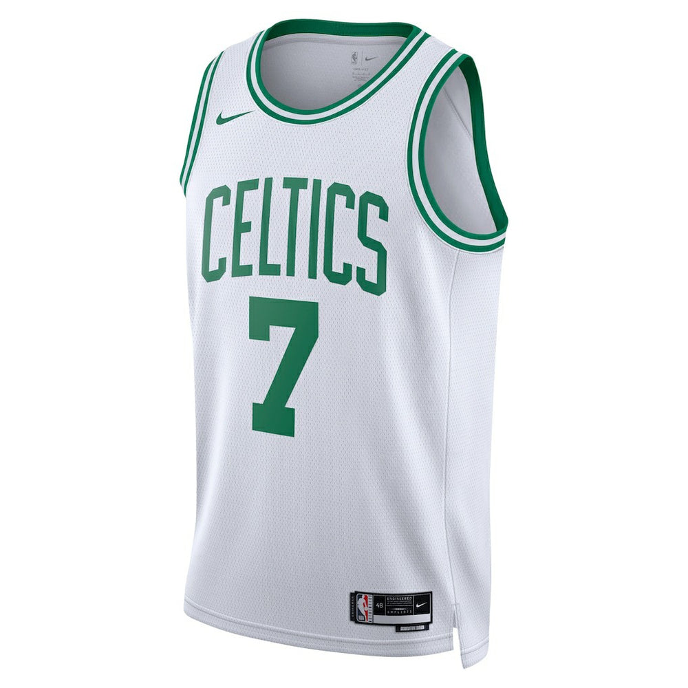 White Jaylen Brown Boston Celtics Unisex Swingman Jersey | NBA