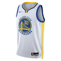 White Stephen Curry Golden State Warriors Unisex Swingman Jersey sale | NBA