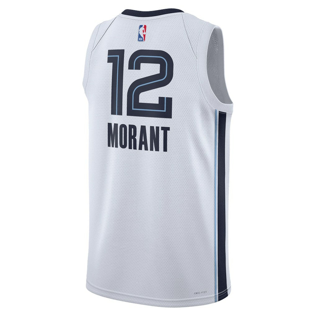 White Ja Morant Memphis Grizzlies Unisex Swingman Jersey | NBA