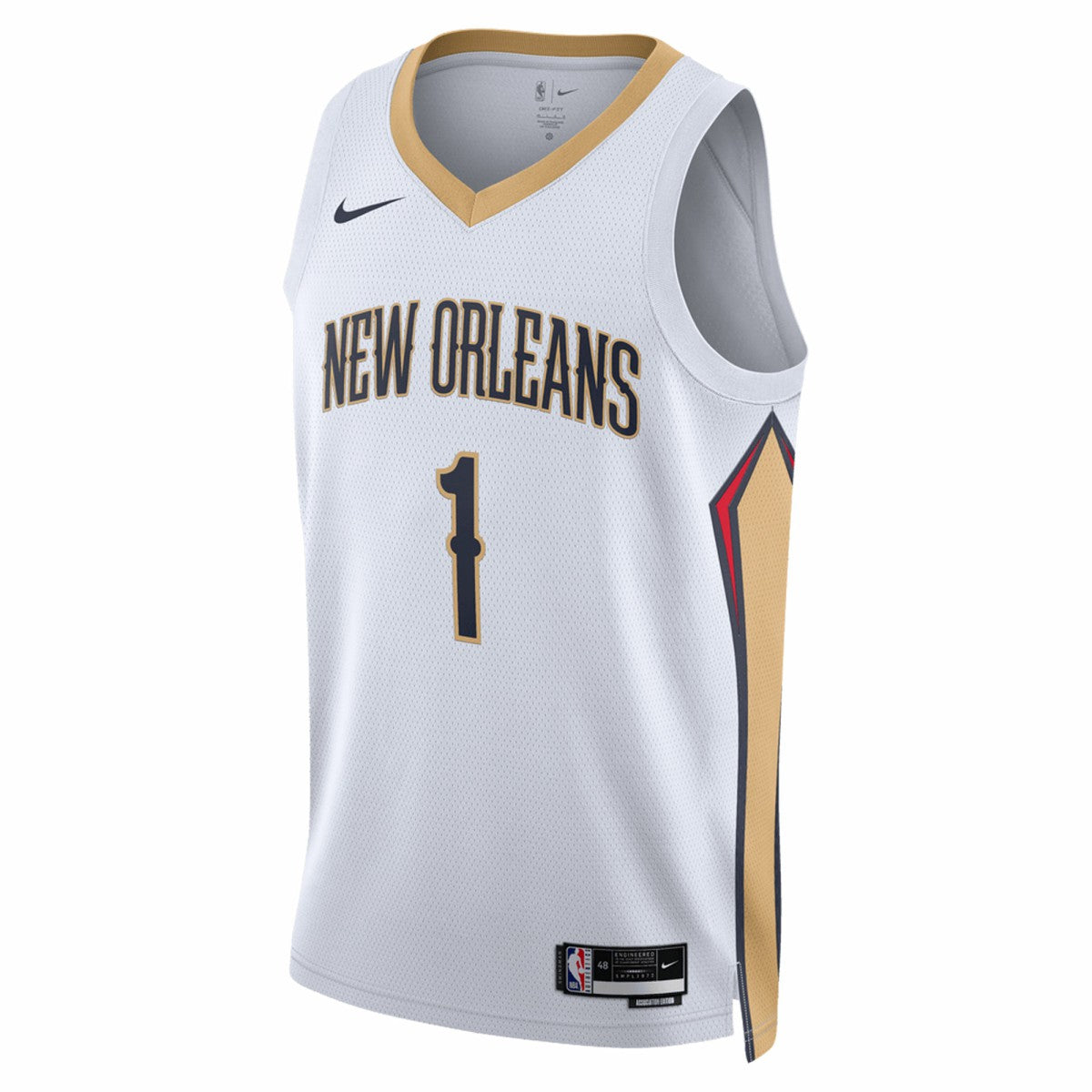 White Zion Williamson New Orleans Pelicans Unisex Swingman Jersey | NBA