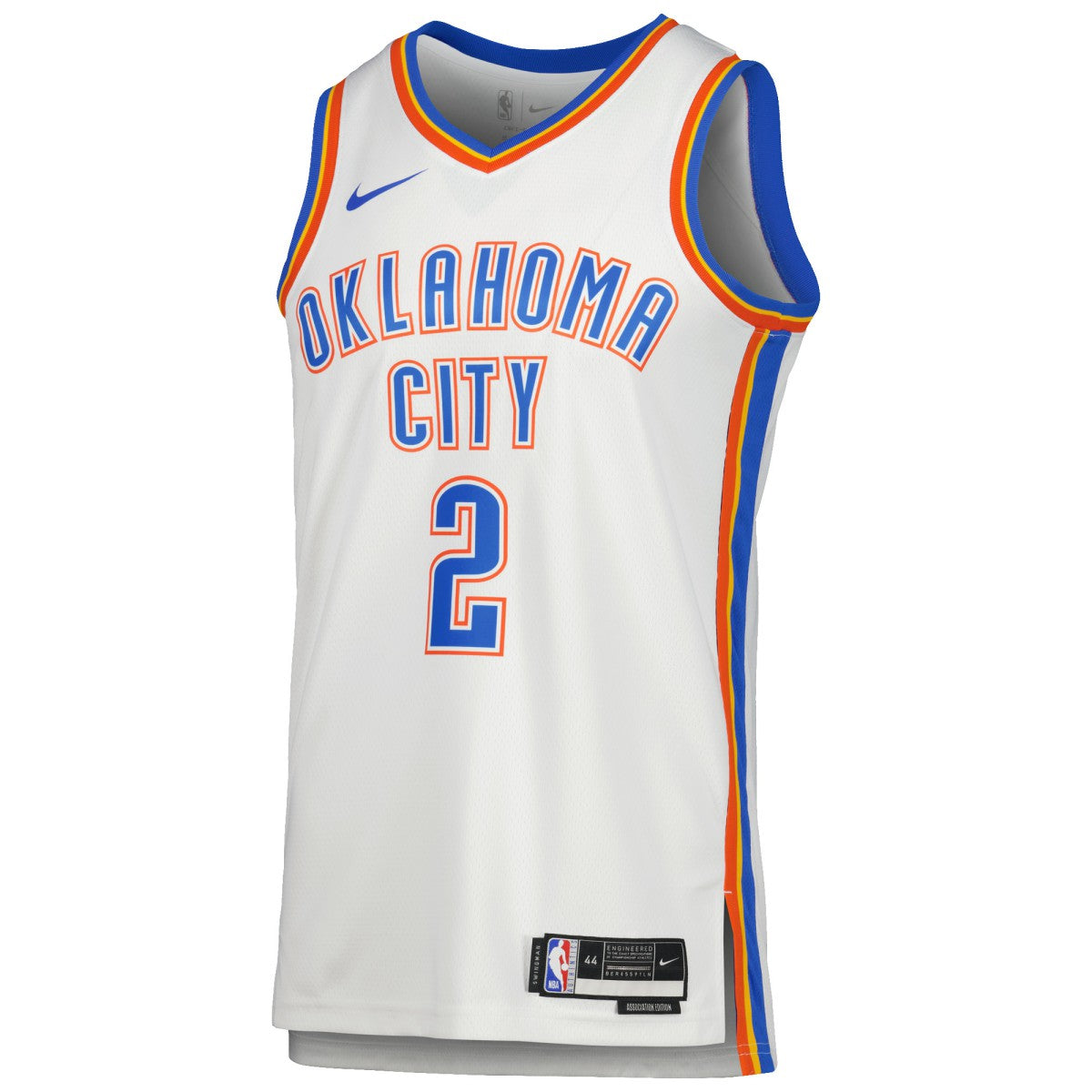 White Shai Gilgeous-Alexander Oklahoma City Thunder Unisex Swingman Jersey | NBA