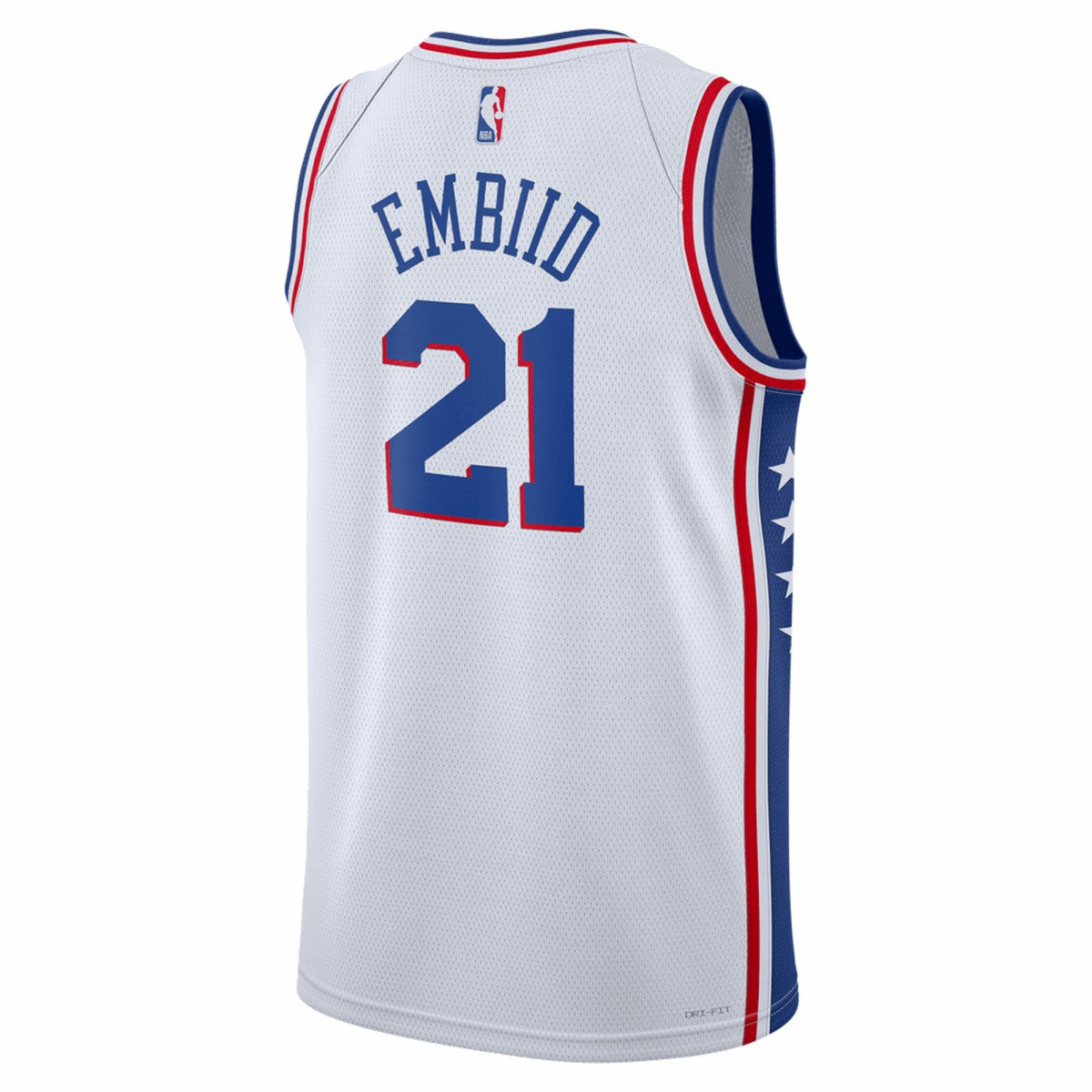 White Joel Embiid Philadelphia 76ers Unisex Swingman Jersey | NBA