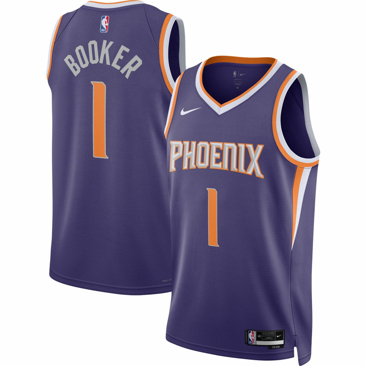 Purple Devin Booker Phoenix Suns Unisex Swingman Jersey | NBA