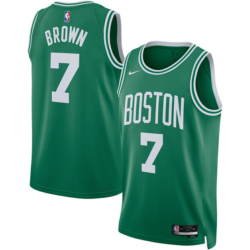 Kelly Green Jaylen Brown Boston Celtics Unisex Swingman Jersey | NBA