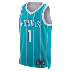 Teal LaMelo Ball Charlotte Hornets Jordan Brand Unisex Swingman Jersey | NBA