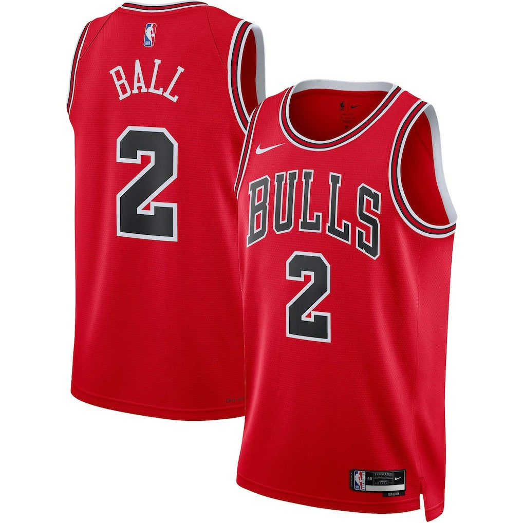 Red Lonzo Ball Chicago Bulls Unisex Swingman Jersey sale | NBA