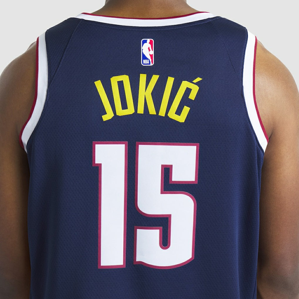 Navy Nikola Jokic Denver Nuggets Unisex Swingman Jersey sale | NBA