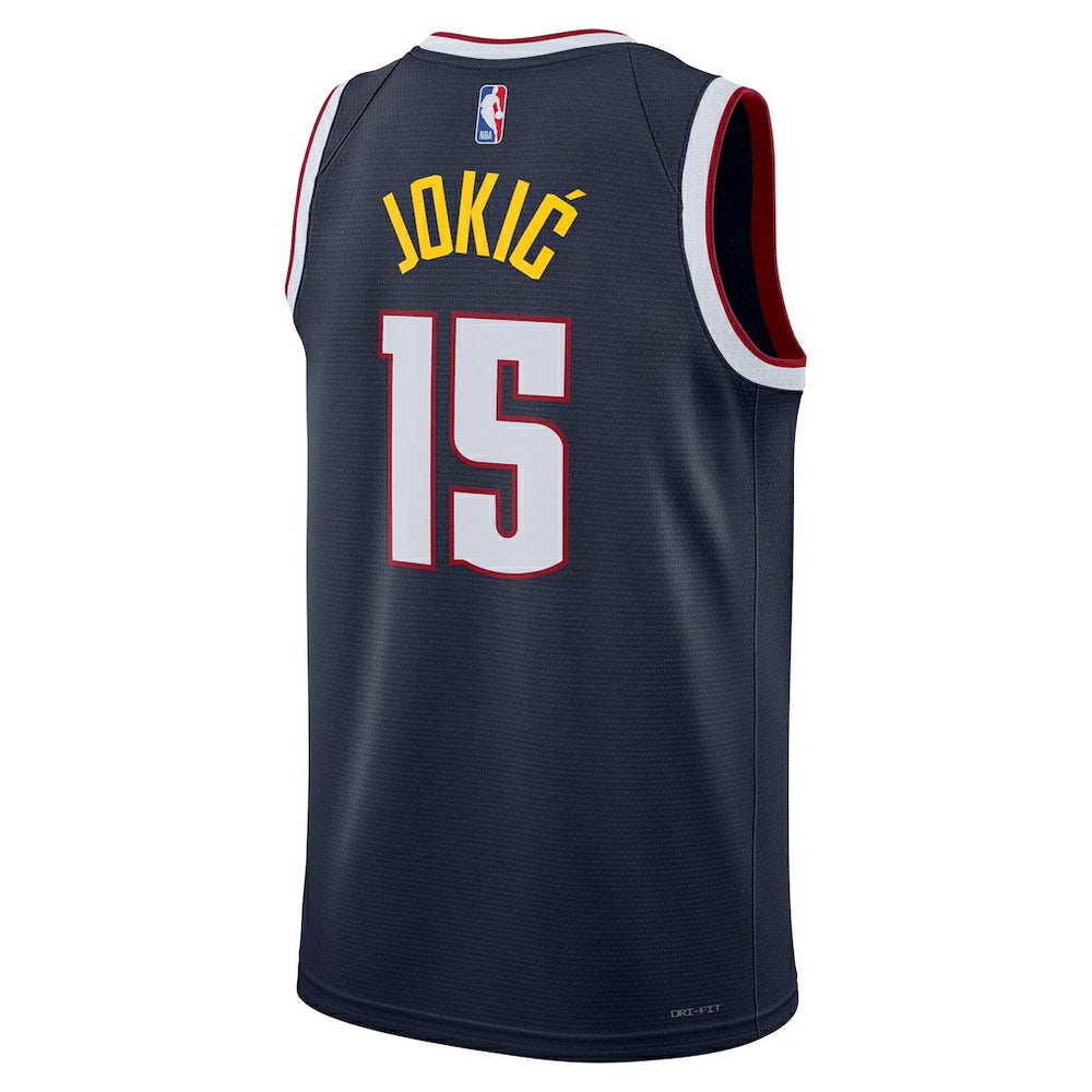 Navy Nikola Jokic Denver Nuggets Unisex Swingman Jersey sale | NBA