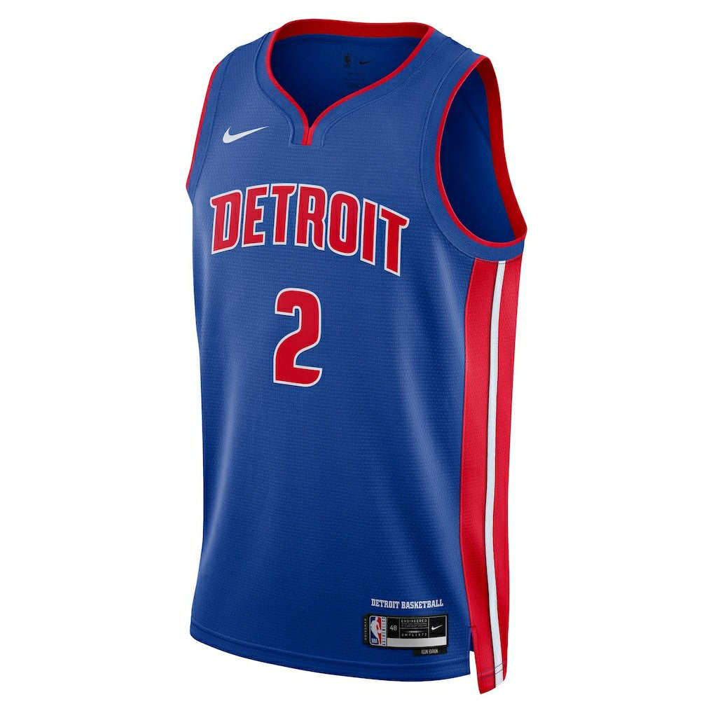 Blue Cade Cunningham Detroit Pistons Unisex Swingman Jersey | NBA
