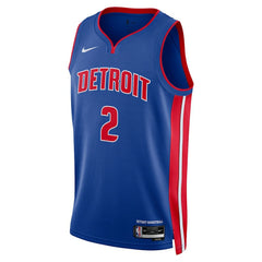 Blue Cade Cunningham Detroit Pistons Unisex Swingman Jersey | NBA