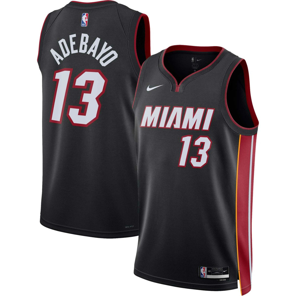 Black Bam Adebayo Miami Heat Unisex Swingman Jersey | NBA