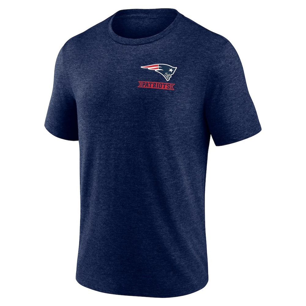 New England Patriots Diamond Scroll Tri-Blend T-Shirt | NFL Sale