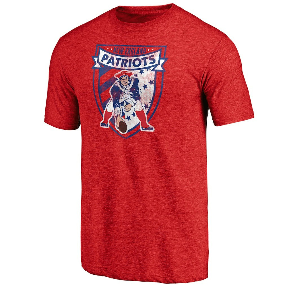 New England Patriots Hometown Collection The Shield Tri-Blend T-Shirt | NFL US