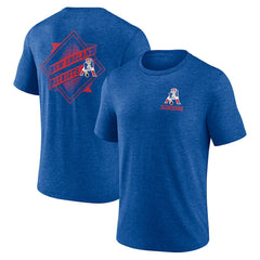 New England Patriots Diamond Scroll Tri-Blend T-Shirt | NFL Near me