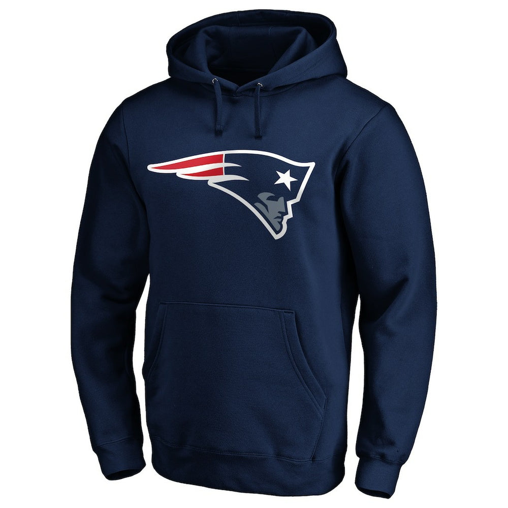 New England Patriots Primary Logo Fitted Pullover Hoodie | NFL US
