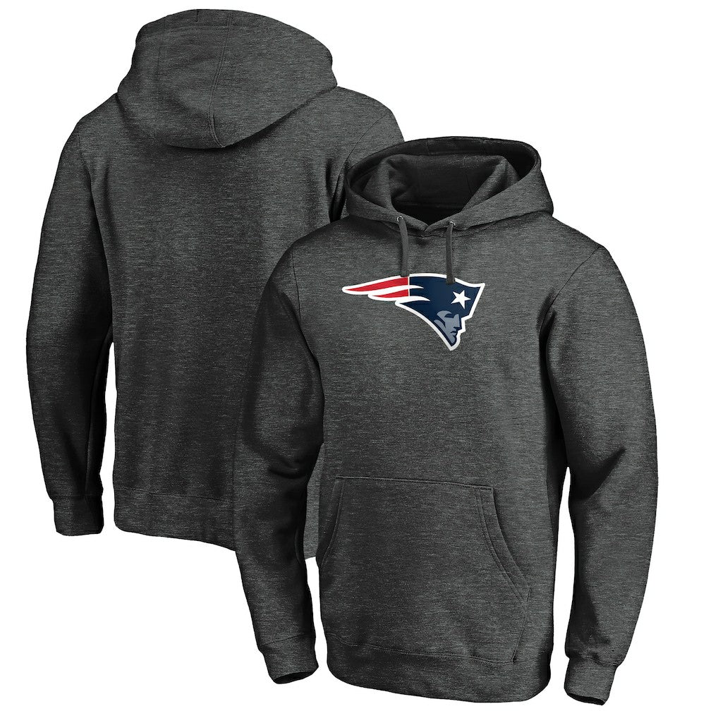 New England Patriots Primary Logo Fitted Pullover Hoodie | NFL Online