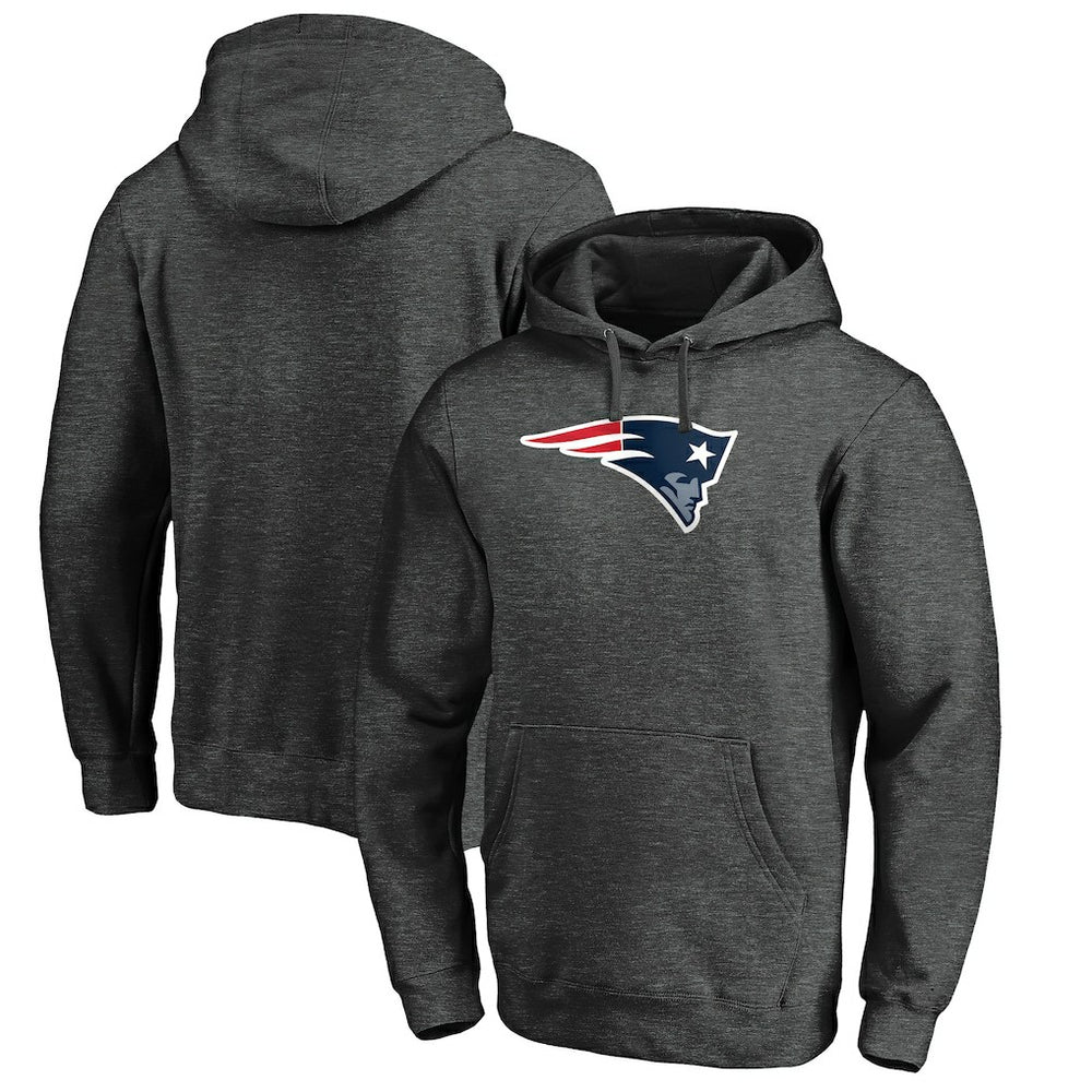New England Patriots Primary Logo Fitted Pullover Hoodie | NFL Online