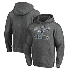 New England Patriots Victory Arch Team Fitted Pullover Hoodie | NFL Outlet