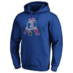 New England Patriots Throwback Logo Pullover Hoodie | NFL Outlet