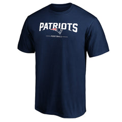 New England Patriots Team Lockup T-Shirt | NFL Hot