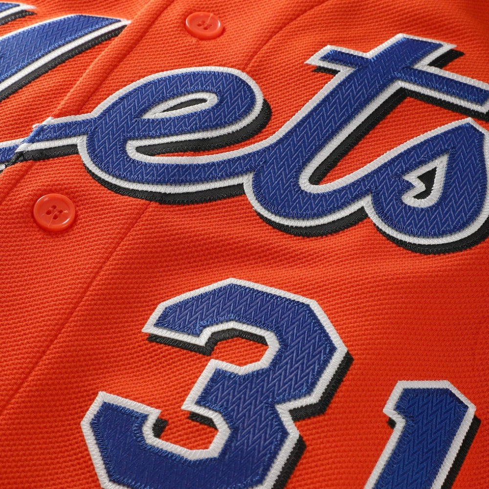 Mike Piazza New York Mets Mitchell & Ness Cooperstown Collection Mesh Batting Practice Button-Up Jersey - MLB Jerseys