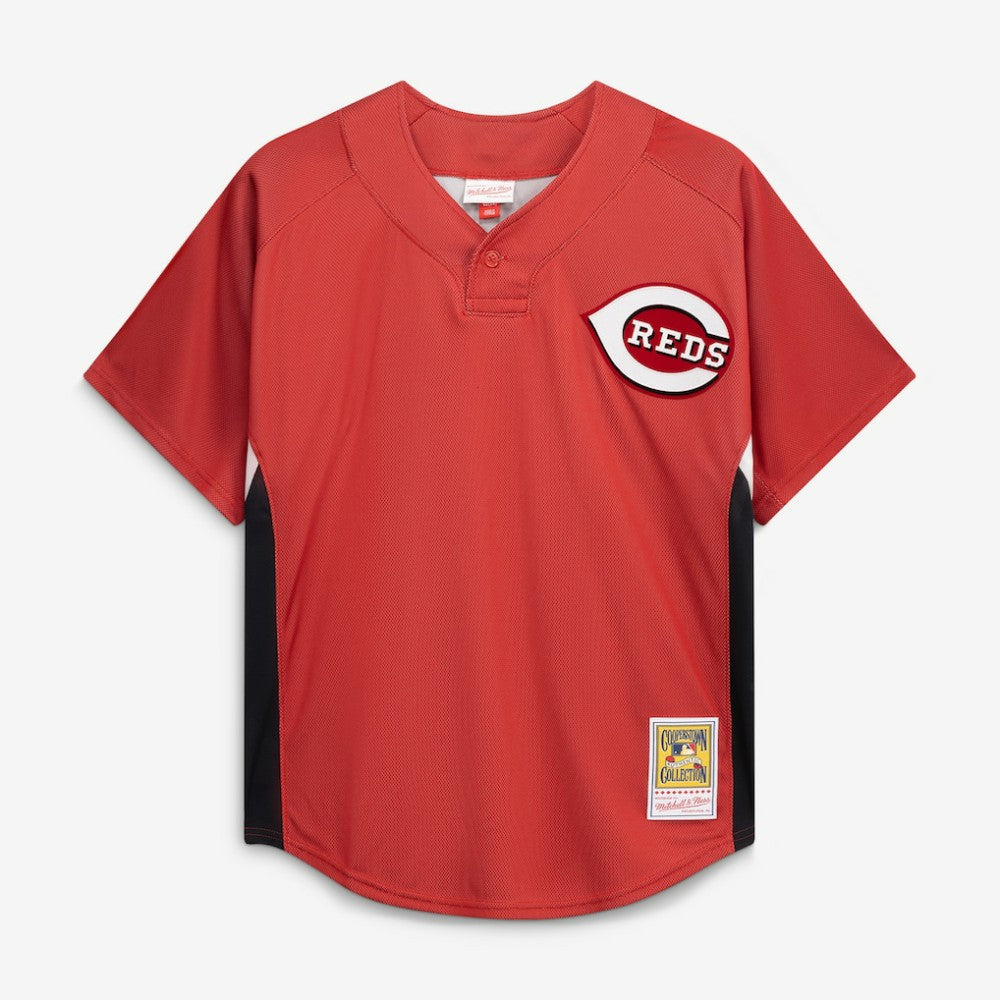 Ken Griffey Jr. Cincinnati Reds Mitchell & Ness Authentic Batting Practice Jersey - MLB Jerseys