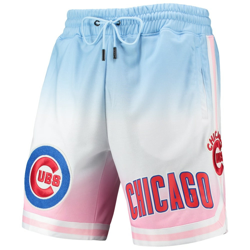 Chicago Cubs Pro Standard Team Logo Pro Ombre Shorts - MLB Shorts