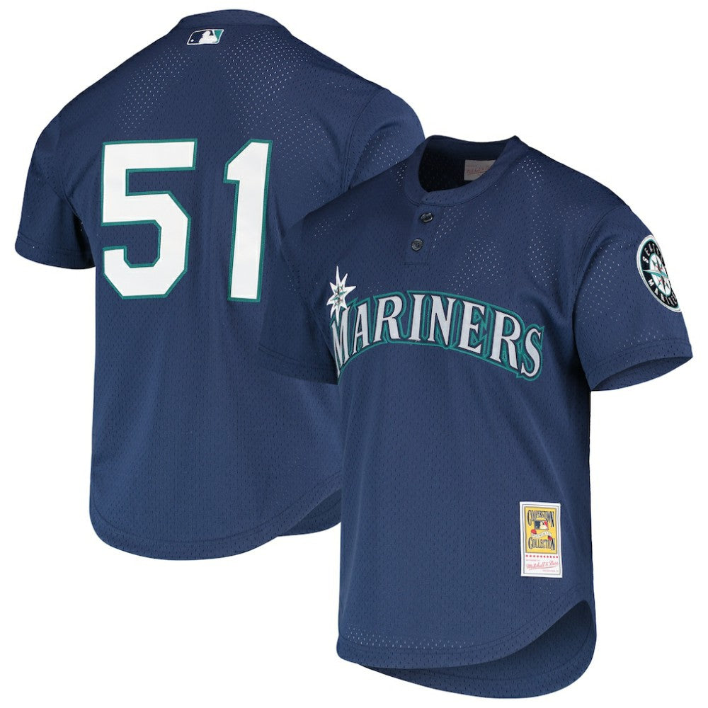 Ichiro Suzuki Seattle Mariners Mitchell & Ness Authentic Batting Practice Jersey - MLB Jerseys