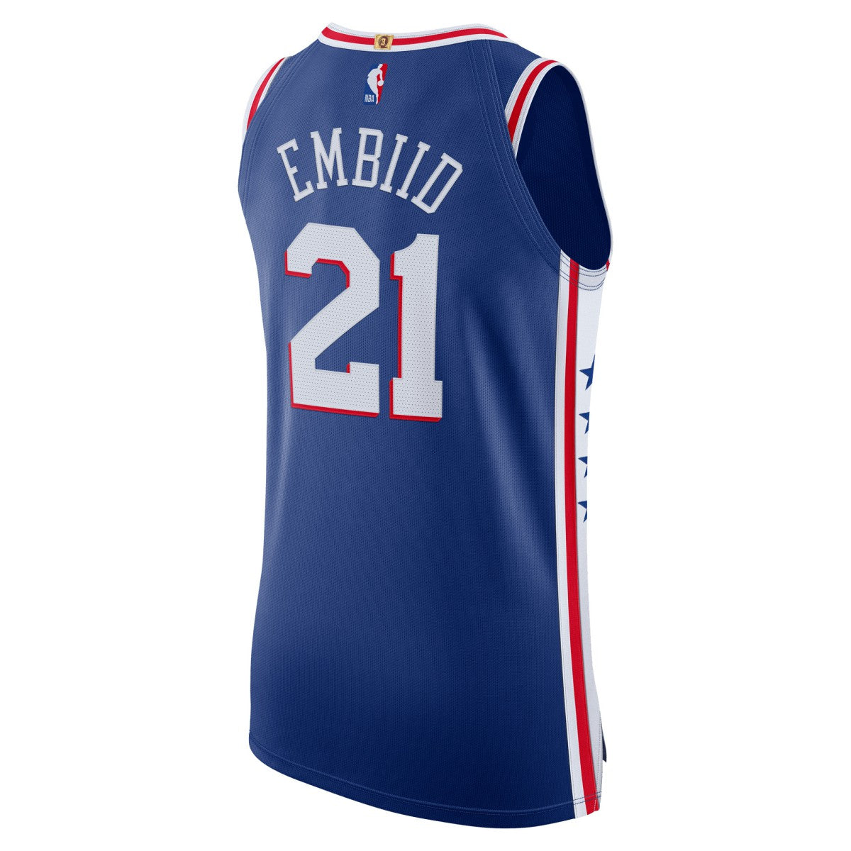 Royal Joel Embiid Philadelphia 76ers Authentic Jersey | NBA