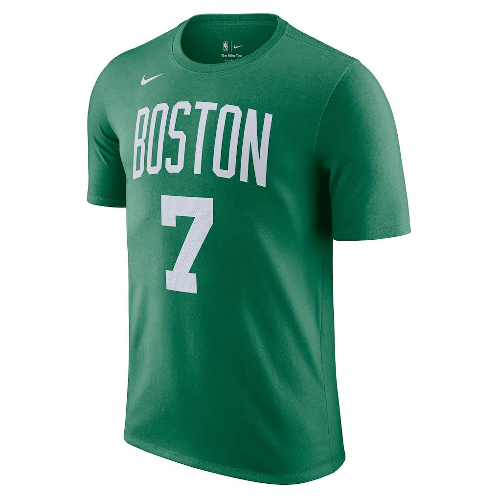 Kelly Green Jaylen Brown Boston Celtics Icon 2022/23 Name & Number T-Shirt | NBA