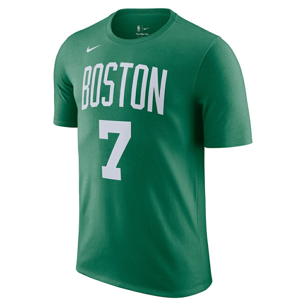 Kelly Green Jaylen Brown Boston Celtics Icon 2022/23 Name & Number T-Shirt | NBA
