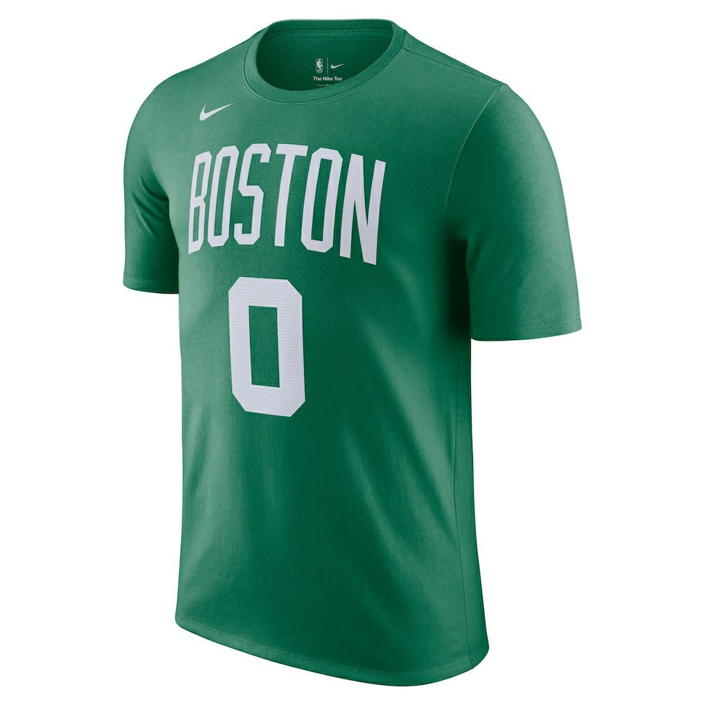 Kelly Green Jayson Tatum Boston Celtics Icon 2022/23 Name & Number T-Shirt | NBA
