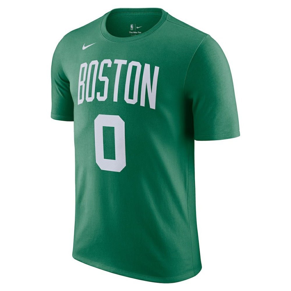 Kelly Green Jayson Tatum Boston Celtics Icon 2022/23 Name & Number T-Shirt | NBA