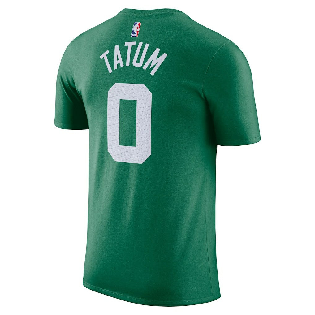 Kelly Green Jayson Tatum Boston Celtics Icon 2022/23 Name & Number T-Shirt | NBA