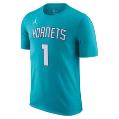 Teal LaMelo Ball Charlotte Hornets Icon 2022/23 Name & Number T-Shirt | NBA